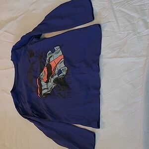 💥Carters Boys Size 6 Blue Long Sleeve Shirt Top